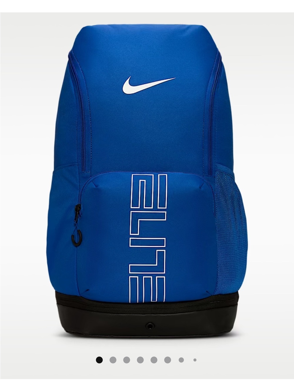 Nike Royal Blue Elite Backpack with Black Base